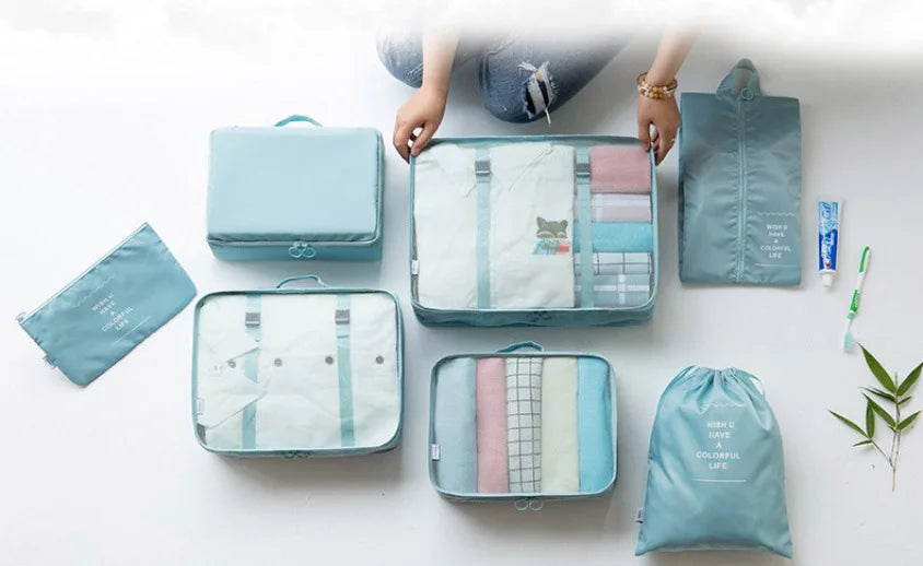 Set de 7 Organisateurs de voyage