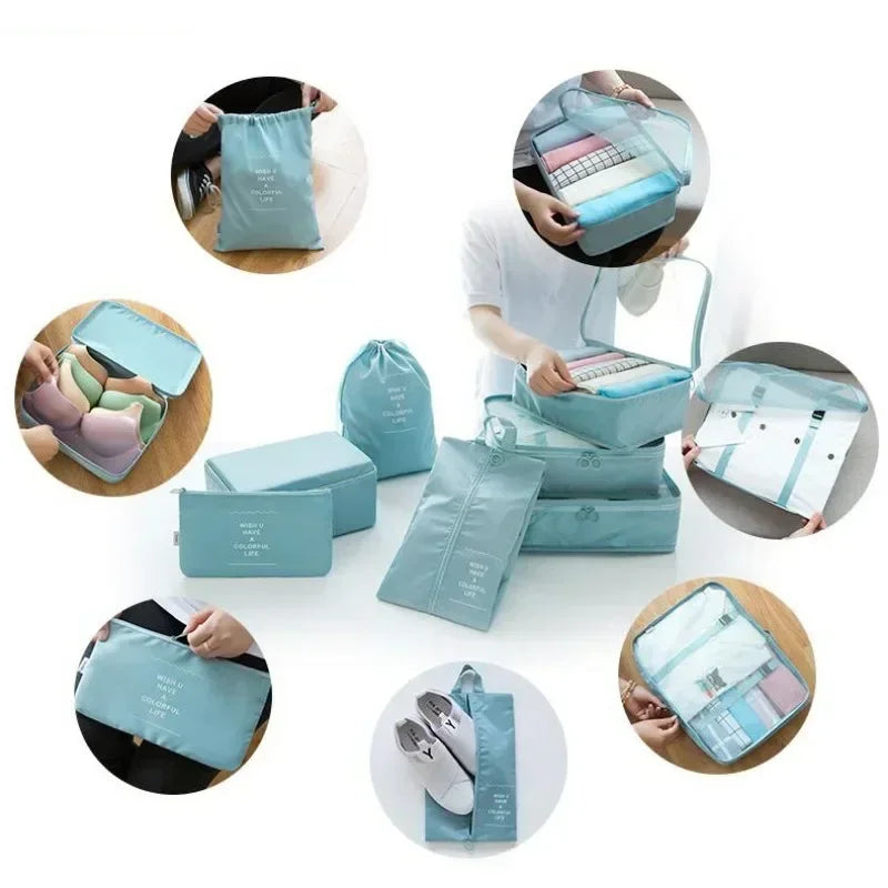 Set de 7 Organisateurs de voyage