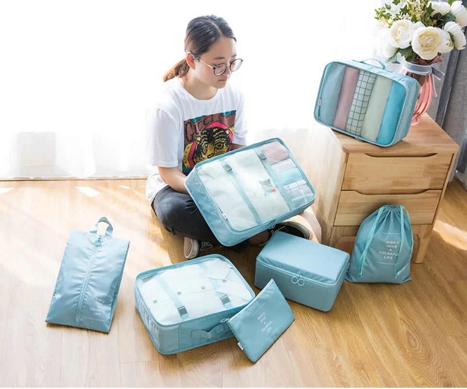 Set de 7 Organisateurs de voyage