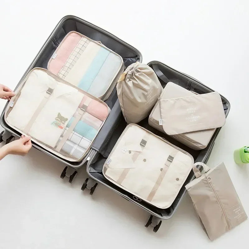 Set de 7 Organisateurs de voyage